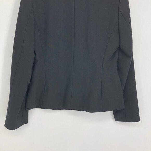 Mexx Black wool blend Button up professional 4 button Blazer size 10/M - Picture 11 of 13